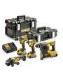 Produktbild: Dewalt DCK422P3-QW 18V XR Brushless 4 Piece Kit - 3 X 5Ah