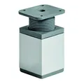 Produktbild: HETTICH Möbelfuß, Alu, 60 x 40 mm