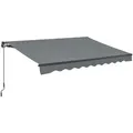 Produktbild: Juskys Gelenkarmmarkise, Grau, Textil, 300x250x250 cm, Sonnen- & Sichtschutz, Markisen