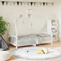 Produktbild: vidaXL Kinderbett Weiß 80x160 cm Massivholz Kiefer