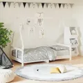 Produktbild: Kinderbett Weiß 80x160 Cm Massivholz Kiefer - Vidaxl