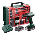 Produktbild: Metabo BS 18 Set Akku-Bohrschrauber 2 x 2 Ah Li-Ion im Karton - 602207710