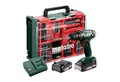 Produktbild: metabo Akku-Schrauber BS 18 Set 18 V 48 Nm (602207710) + 2x Akku 2,0 Ah + Lader + Koffer