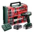 Produktbild: Metabo BS 18 Set Akku-Bohrschrauber 2 x 2 Ah Li-Ion im Karton - 602207710