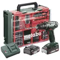 Produktbild: Metabo BS 18 Set 602207710 Akku-Bohrschrauber 18 V 2 Ah Li-Ion inkl. 2. Akku,