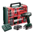 Produktbild: Metabo BS 18 Set Akku Bohrschrauber 18 V 48 Nm 602207710 + 2x 2 Ah + Lader