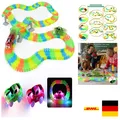 Produktbild: Autorennbahn 240 Teile Flexibel Montage Spielzeug für Kinder ab 3 Jahren