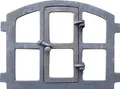 Produktbild: Stallfenster Fenster zum Öffnen Scheunenfenster grau Eisenfenster Antik-Stil