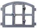 Produktbild: Stallfenster Fenster zum Öffnen Scheunenfenster grau Eisenfenster Antik-Stil
