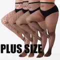 Produktbild: Sexy Schwarze Netz Strumpfhose - grobe Maschen Kostüm Fasching Karneval S-XXL De