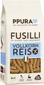 Produktbild: PPURA glutenfreie Bio Pasta Fusilli aus Vollkornreis 400g – Natürliche italienische Bio Nudeln aus Vollkornreis – Glutenfrei, ohne Zucker & Zusatzstoffe, traditionell hergestellt