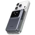 Produktbild: UGREEN UNO Wireless Powerbank 10000mAh Magnetische Power Bank mit USB-C Schnellladefunktion 20W und Ständer kabellos MagSafe kompatibel mit iPhone 17 Pro Max/16 Pro/15/14 Pro Max/Pro/13/12(Schwarz)