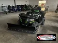 Produktbild: Quad  Winterdienst Räumen  ATV 230 cc mit ca 120 cm Schneeschild und FSO Streuer