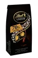 Produktbild: Lindt Schokolade LINDOR Kugeln 70% Kakao Extra Dunkel | 136 g Beutel | ca. 10 Kugeln feinherbe Edelbitter Schokolade mit zartschmelzender Füllung | Pralinen-Geschenk | Schokoladen-Geschenk