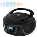 Produktbild: Tragbarer CD-Player CD-Radio Stereoanlage Kompaktanlage Boombox Kinder Radio