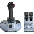 Produktbild: Thrustmaster TCA Officer Pack Airbus Edition Joystick USB PC Blau, Schwarz inkl. Schieberegler