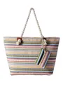 Produktbild: DonDon Strandtasche Strandtasche mit Reißverschluss