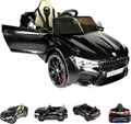 Produktbild: ES-Toys Kinder Elektroauto BMW M5 Drift Version Stoßdämpfer 12V7A Fernbedienung schwarz