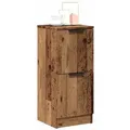 Produktbild: vidaXL Sideboard Altholz-Optik 30x30x70 cm Holzwerkstoff