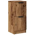 Produktbild: Sideboard Altholz Optik 30x30x70 cm Holzwerkstoff Landhausstil Vintage