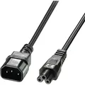 Produktbild: Lindy 30342 Stromkabel Schwarz 3 m C14-Koppler C5-Koppler