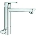 Produktbild: Grohe BauEdge Küchenarmatur 31696000 chrom, schwenkbarer, mittelhoher Auslauf