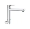 Produktbild: Grohe Küchenarmatur BauEdge, mittelhoher Auslauf, Absperrventil