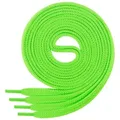 Produktbild: Di Ficchiano Schnürsenkel flache SCHNÜRSENKEL 7mm breit für Sneaker und Sportschuhe - sehr reißf grün 70 cm / 7mm breit