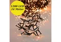 Produktbild: INtrenDU LED-Lichterkette Lichterkette EXTRA warmeiß 1200LED, mit itegriertem Timer, Beleuchtungsprogrammen und Memoryfunktion