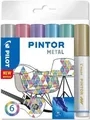 Produktbild: PILOT Pintor Kreativmarker 4.0 - 12.0 mm Mehrfarbig SW-PT-M-S6-M