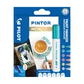 Produktbild: Pilot - Pintor, Wallet of 6 Creative Multi-Surface Water-Based Permanent Markers