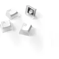 Produktbild: SteelSeries Tastenkappen Weiß, deutsches Layout Tastatur
