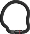 Produktbild: ABUS Kettenschloss Goose Lock – biegsames, klapperfreies Fahrradschloss aus gehärtetem Stahl – 6 mm stark – 110 cm lang – mit Schlüssel  – Schwarz