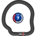 Produktbild: Abus Kettenschloss GOOSE LOCK 6206K/110 Stahl, L=1.100mm, Ø=6mm, schwarz