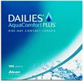 Produktbild: Alcon Focus DAILIES Aqua Comfort Plus, 180 Tageslinsen--1-8.7-14