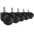 Produktbild: AMSTYLE 5er-Set Teppichbodenrollen SPM1.910 Schwarz