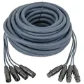 Produktbild: DAP DMX Snake 4-way 5-pin XLR 4-Universum Multikabel - 50 m