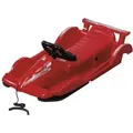 Produktbild: AlpenGaudi® Lenkschlitten Alpen Gaudi Kunststoff Lenkbob Alpen Race rot