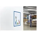 Produktbild: magnetoplan® Hängevitrine Magnetofix Magnetrahmen 5 St. blau, A5 (1-St)