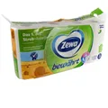 Produktbild: Zewa Toilettenpapier mit Strohanteil 3-lagig in Weiß 8 Papierrollen Klopapier