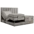 Produktbild: BOXBETT COMFORTO 160/200 - Hellgrau Velvet - H3