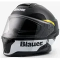 Produktbild: Blauer Motorradhelm FF-01 Helm, vorbereitet für Kommunikationssystem,Notfallsystem-Polsterung (EQ weiß M (56/58)