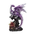Produktbild: Nemesis Now Elternfigur Drache und Drache, Violett, 15,2 cm