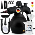 Produktbild: Neighbour's Friend® Dampfreiniger Neues Modell – Leistungsstarker Hand Steam Cleaner, 3,5 Bar Druck, 4m Kabel, 350ml Tank I Handdampfreiniger für Auto, Werkstatt, Haushalt & Fensterreinigung