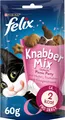 Produktbild: FELIX 8er Pack KnabberMix Picnic Party Katzensnack Fisch Rind Huhn 8x60g