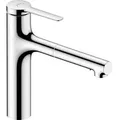 Produktbild: hansgrohe Zesis M33 160 Küchenarmatur 74804000 Ausziehbrause, 2jet, sBox lite, chrom