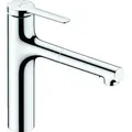 Produktbild: hansgrohe Zesis Einhebel-Küchenarmatur ComfortZone 160, Ausziehbrause, 2 Strahlarten, Schlauchbox (sBox) lite, Ausladung 231 mm, 74804000, Farbe: Chrom