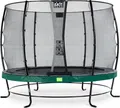 Produktbild: EXIT Elegant Trampolin ø305cm mit Economy Sicherheitsnetz - grün