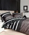Produktbild: Janine J.D. 8468, 155 x 220 + 80 x 80 cm Nougat-Schwarz 8468 07 * 155X220,80x80