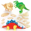 Produktbild: Baker Ross EK501 Holzbastelset, Dinosaurier, Holzfarben, Mittel